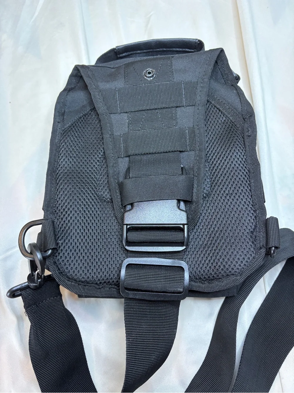 Wolf Tactical Edc Sling Bag - Concealed Carry Sling Pack Laser-Cut Molle